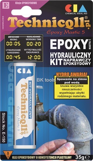 TECHNICQLL KIT HYDRAULICZNY EPOKSYDOWY 35G E-150