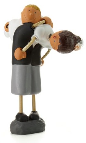 Jullar jullar JC 403139 dekoracja na tort, Panna młoda para 