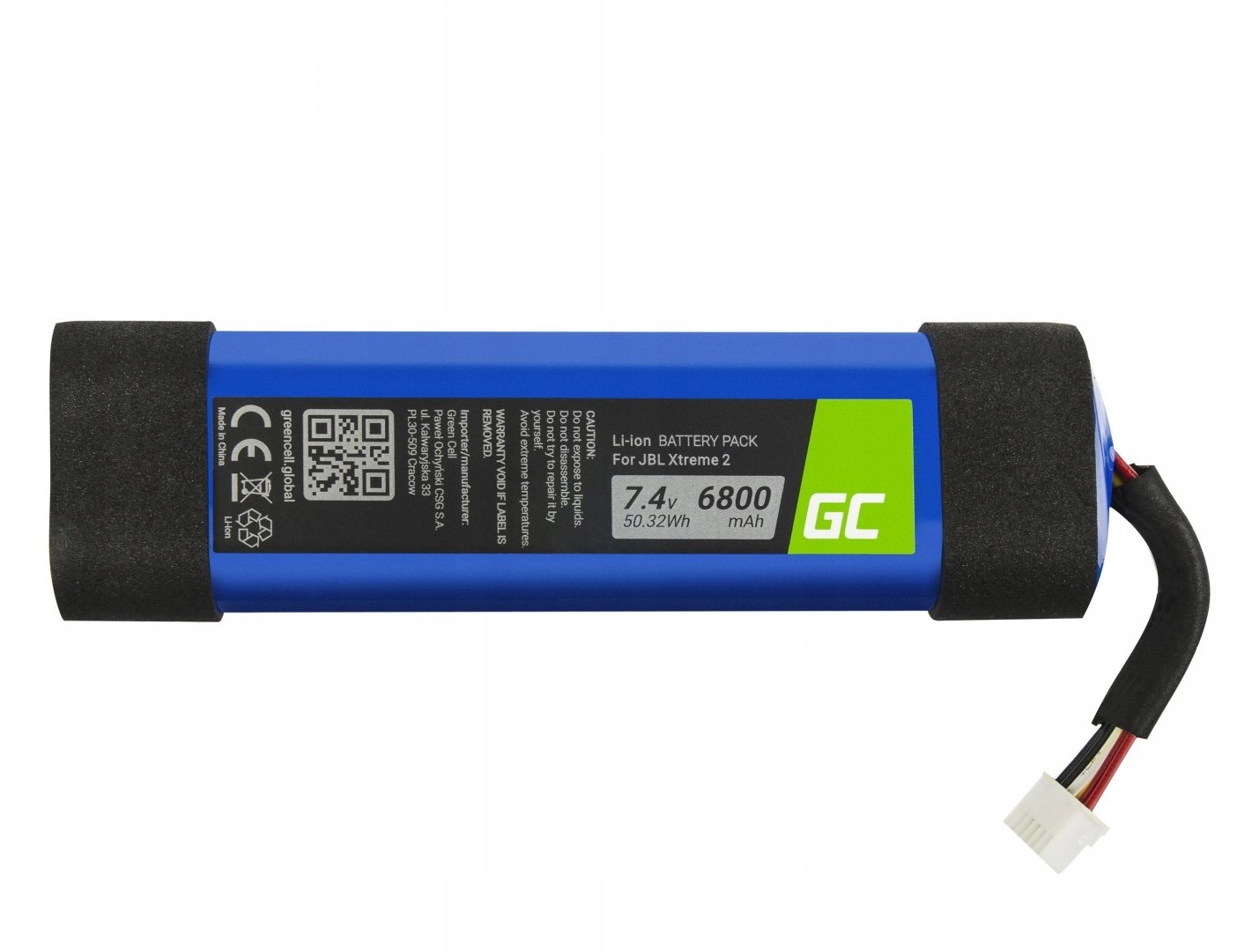 Green Cell Bateria 2INR19/66-2 do głośnika Jbl Xtr