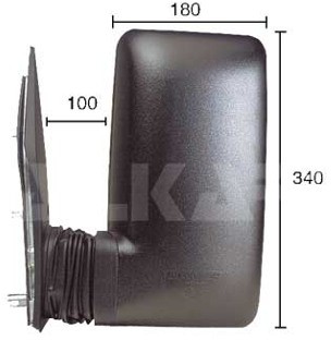 ALKAR Lusterko zewnętrzne 9202977