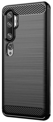WG Etui Carbon do Xiaomi Mi Note 10 Lite Czarny