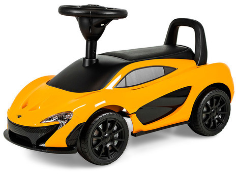 Jeździk pchacz dla dzieci McLaren żółty