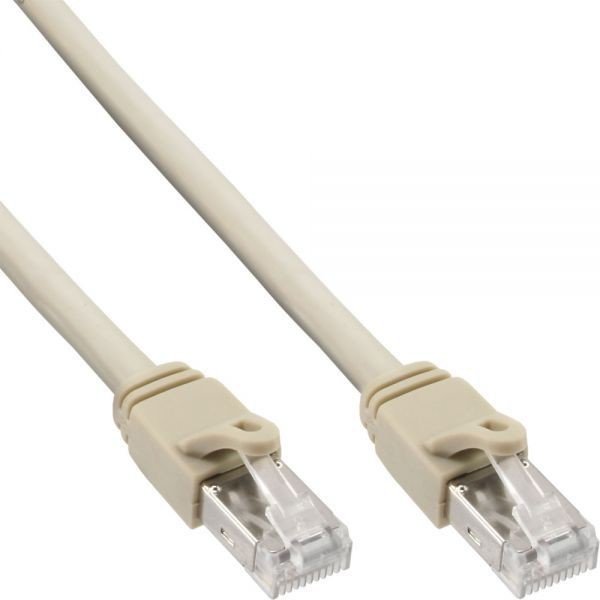 InLine Patchcord S/FTP PiMF Cat.6 certified szary 0.5m 76750A