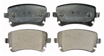 DENCKERMANN Klocki hamulcowe - komplet B110854