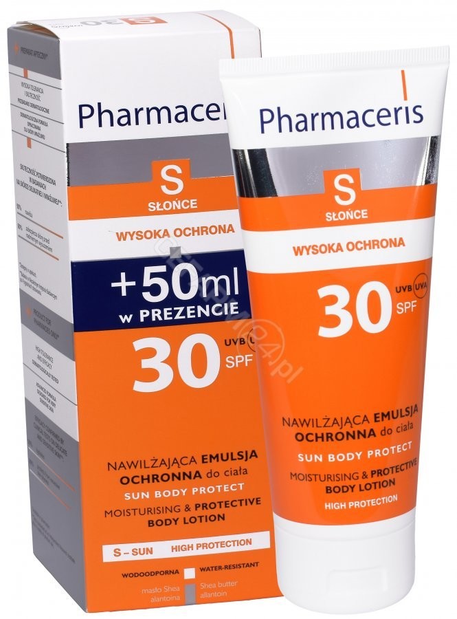 Zdjęcia - Kremy i toniki Dr Irena Eris PHARMACERIS S Nawilżająca emulsja ochronna SPF30+, 200ml 