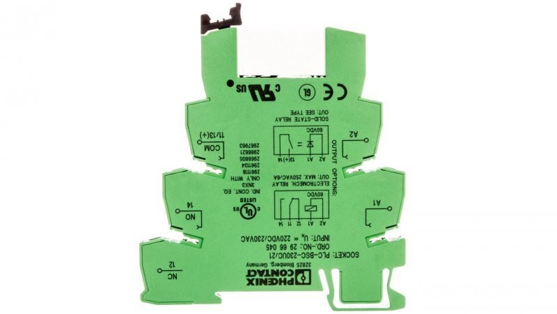 Phoenix Contact Przekaźnik interfejsowy 1P 6A 230V AC/DC PLC-RSC-230UC/21 2966207 2966207