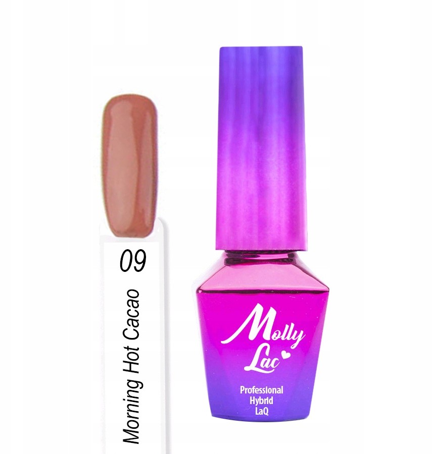 Lakier hybrydowy Molly Lac - Morning Hot Cacao 5ml
