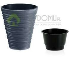 Prosperplast Donica z wkładem SAND DBSA350 antracyt