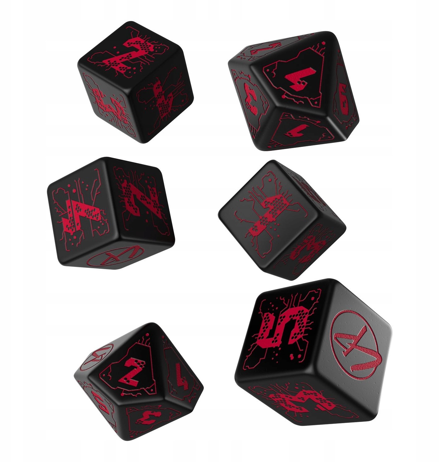 Zestaw kości podstawowych Cyberpunk Red