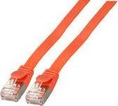 EFB EFB Kabel płaski RJ45 U FTP kat 6A PVC 2 m czerwony K5545RT.2