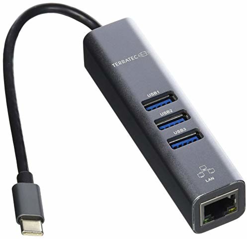 TerraTec Terratec 251735 adapter USB Type-C Szary