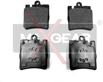 MaxGear Zestaw klocków hamulcowych, hamulce tarczowe 19-0410