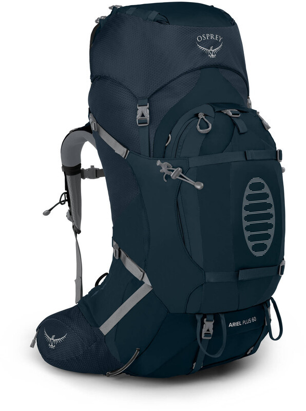 Osprey Ariel Plus 60 Backpack Women, niebieski M/L 2021 Plecaki turystyczne 10002967
