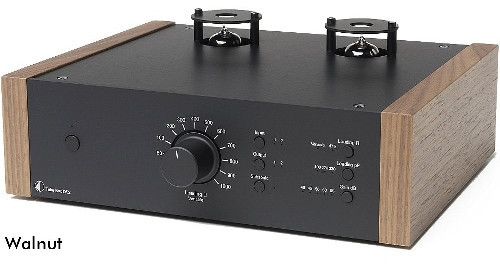 Pro-ject TUBE BOX DS2 czarny + walnut