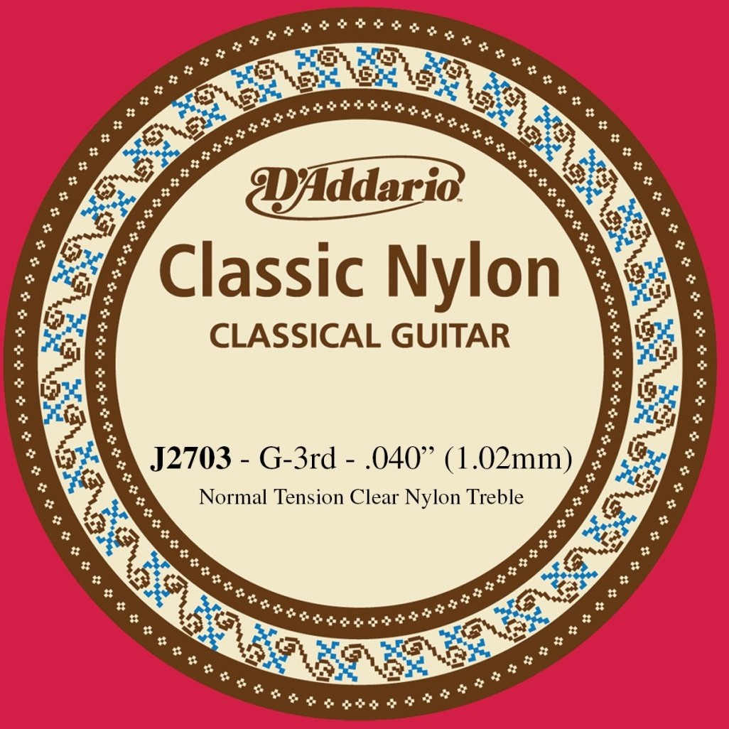 DAddario J2703 G-3rd struna do gitary klasycznej DADJ2703SPGK