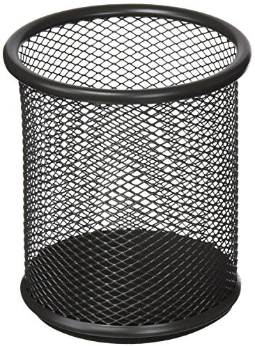 Office Plus Plus biuro js802 (188-B)  Mesh ołowiu pojemnik na długopisy, czarny JS802(188-B)