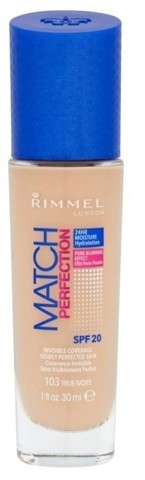 Rimmel Match Perfection SPF20 103 True Ivory 30ml 40504-uniw