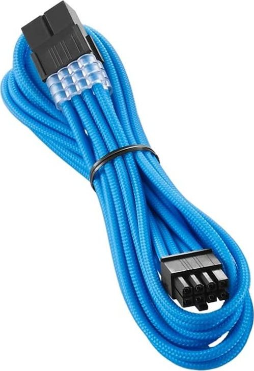 CableMod PRO ModMesh 8-Pin PCIe Verlängerung 45cm hellblau CM-PCAB-8PCI-N45KLB-3PC-R