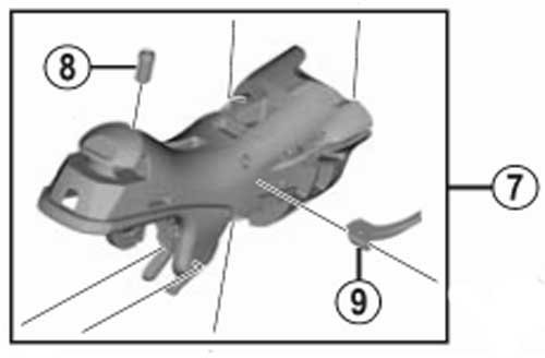 SHIMANO hebelhalterung po lewej stronie ST-4700 hebelhalterung po lewej stronie ST-4700 Art-Nr. Y-02 m98050 Y02M98050