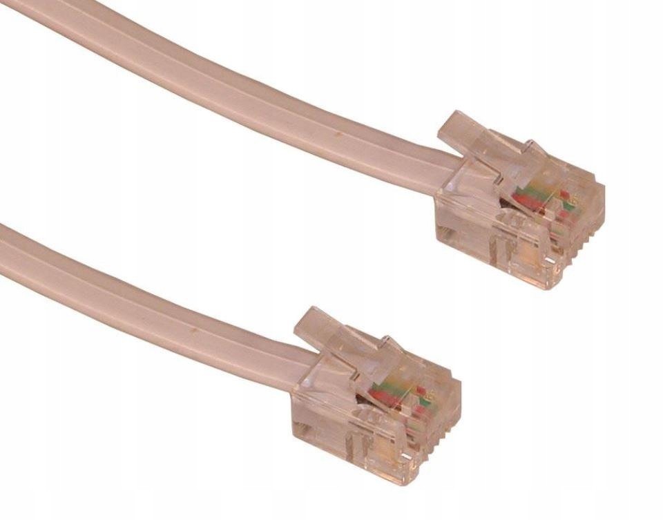 Kabel Telefoniczny RJ11-RJ11 10M