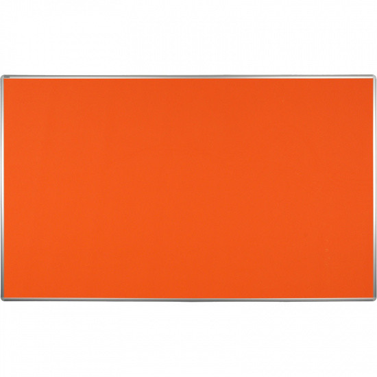 ekoTAB Tablica tekstylna ekoTAB w aluminiowej ramie, 200x120 cm, pomarańczowa 535121