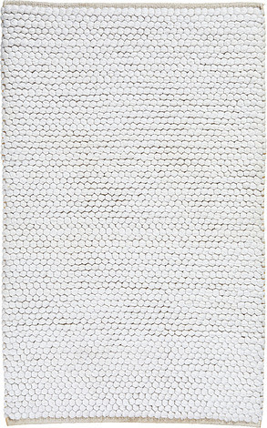 Aquanova Dywanik łazienkowy Jura 60 x 100 cm kość słoniowa JURBMM-10