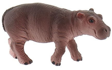 Bullyland 63692  figurka do gier, hipopotam cielęcej, ok. 7,8 cm