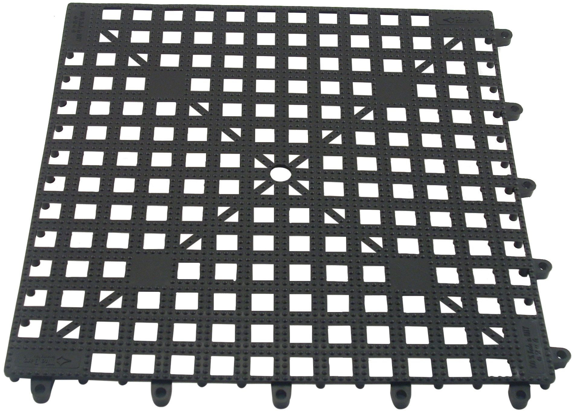 BAREQ Ociekacz kwadratowy TB-10BLK TB-10BLK