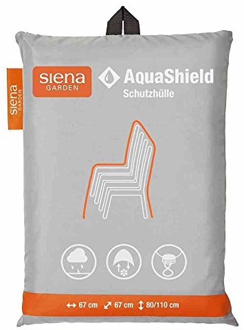 Siena Garden SIENA GARDEN aquash Mayen stos Rękaw, srebrno-szary, krzesło z Active Air system, 67 x 67 x 8 cm (D41164)