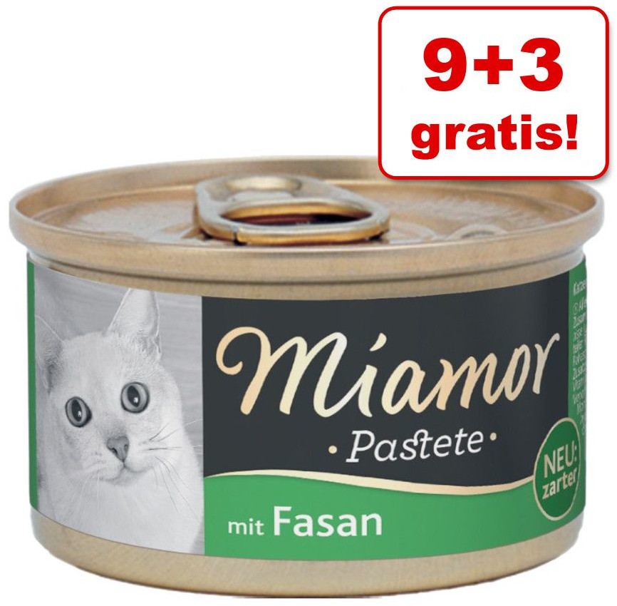 Miamor Pastete, 12 x 85 g - Wołowina