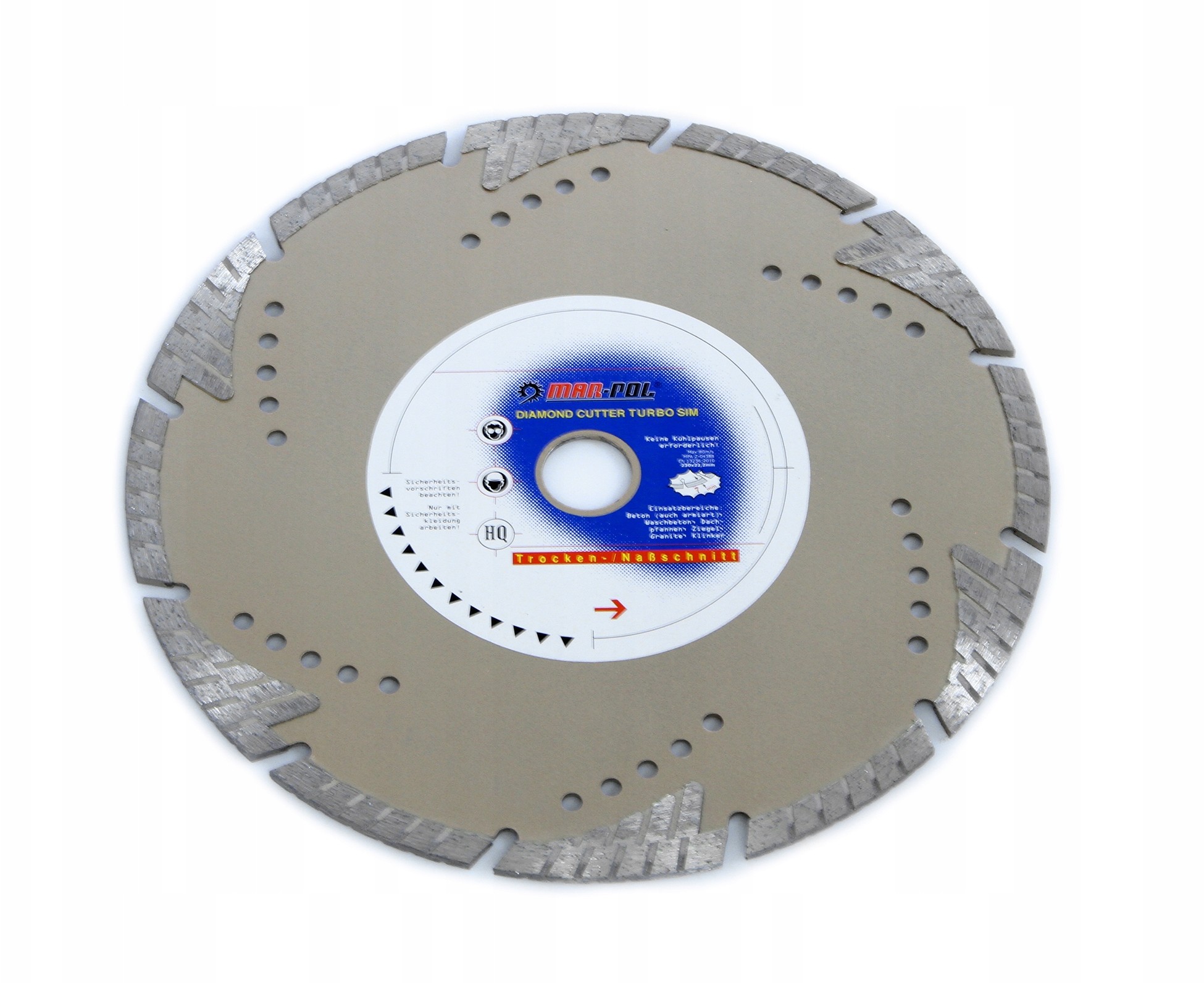 Tarcza Diamentowa 230 Laser Gc Betonu Kostki Cegła