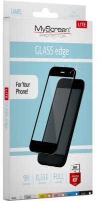 MYSCREEN Protector FullCover Szkło do LG K10 7 Czarny PROGLAFULCLGK107CA