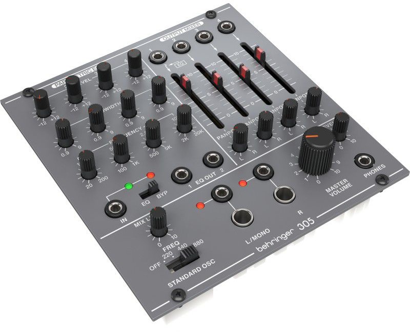 Behringer 305 EQ/MIXER/OUTPUT - moduł syntezatatora modularnego