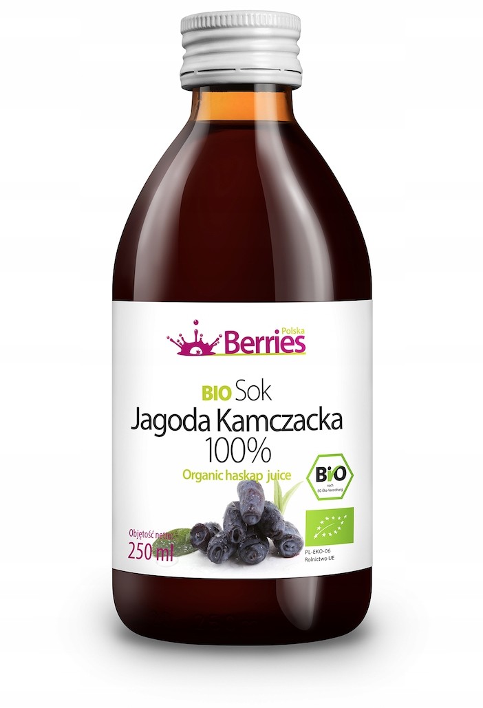 Bio Jagoda Kamczacka 100% sok ekologiczny 250 ml