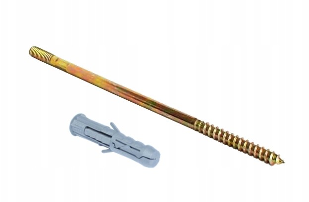 Trzpień Do Mocowania Obejmy Długość 25cm + Kołek