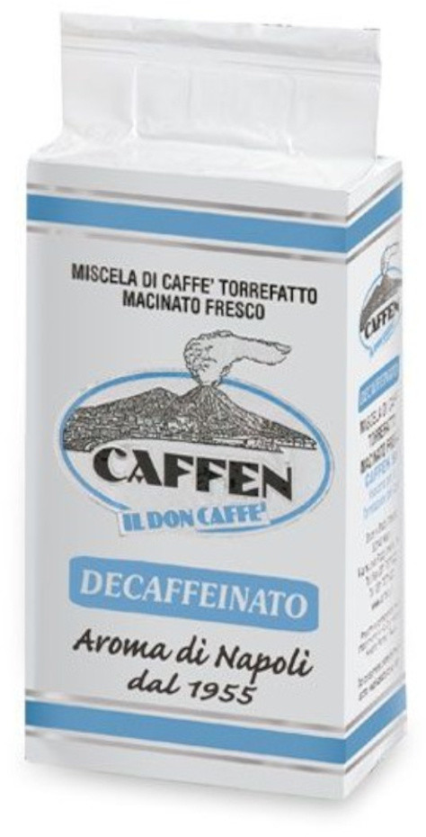 CAFFEN kawa bezkofeinowa Caffen DECAFFEINATO 250g mielona CFDECA0.25