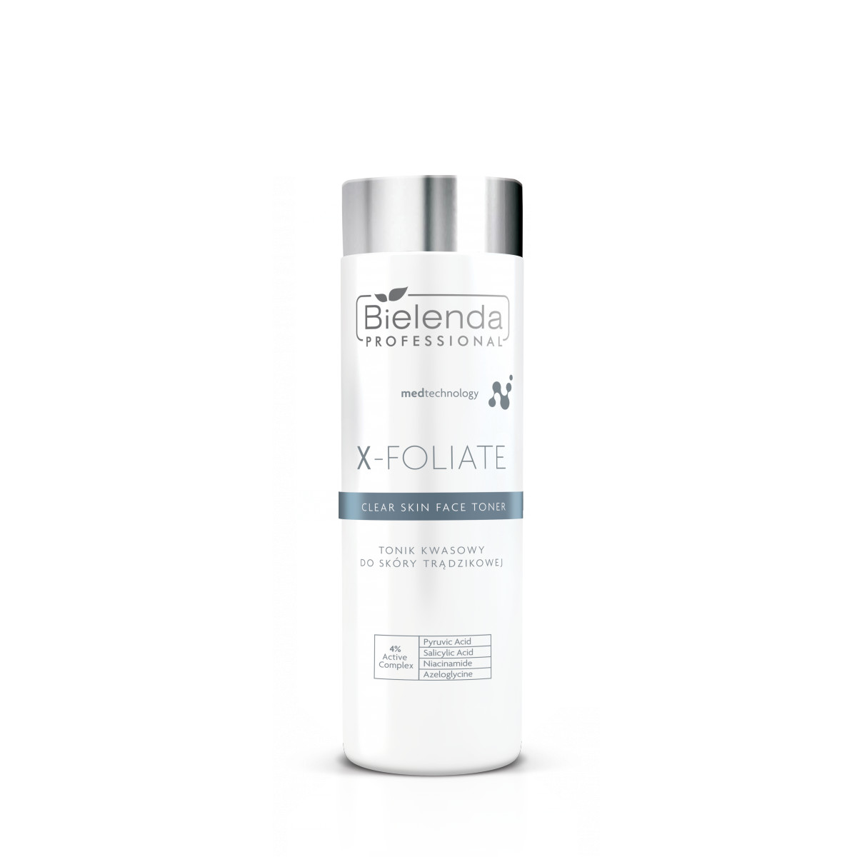 Bielenda IS X-FOLIATE Clear Skin Tonik kwasowy do skóry trądzikowej 200 ml