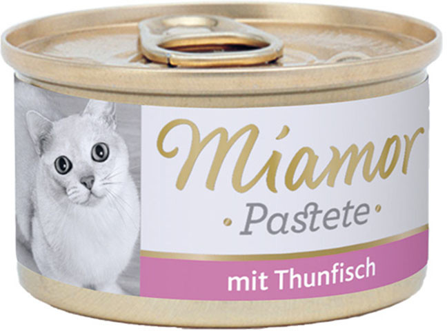 Miamor Katzenzarte Fleischpastete pasztet mięsny smak tuńczyk 24x85g