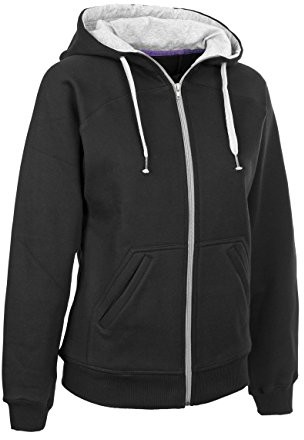 Select damska bluza z kapturem wilma, czarny, XXL 6262105111_Schwarz_XXL