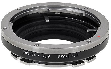 Fotodiox Pro Lens Mount Adapter, 645 (P645) Mount Lenses to ARRI PL (Positive Lock) Mount analogowe (takich jak ARRI Alexa, arriflex D-21, Canon C300, AJA cion, Blackmagic Ursa, Blackmagic Cine P645-P (P645-PL-Pro)