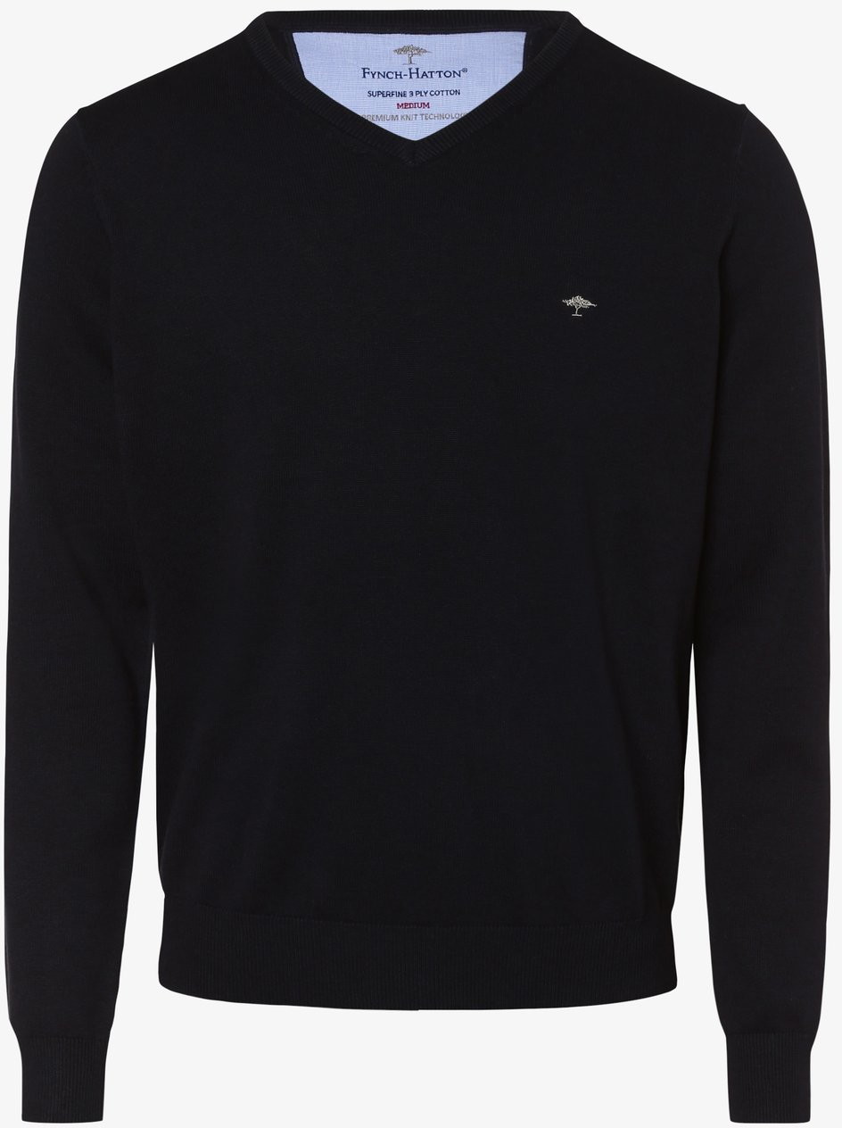 Fynch Hatton Sweter męski, niebieski