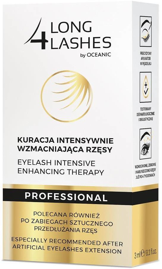 Long4Lashes Eyelash Intensive Enhancing Therapy kuracja intensywnie wzmacniająca rzęsy 3ml 89766-uniw