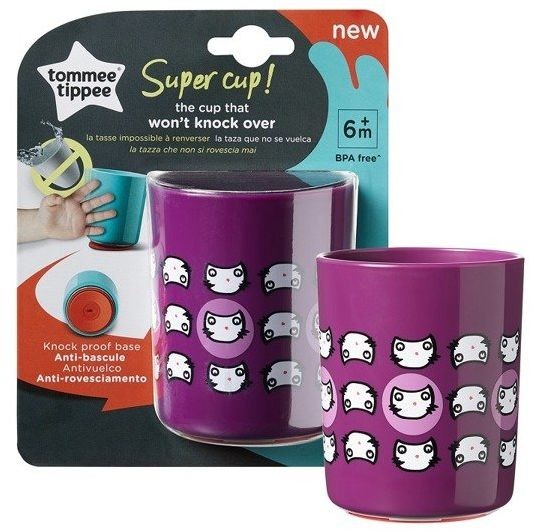 Tommee Tippee Kubek Super Cup 6m+ Cat