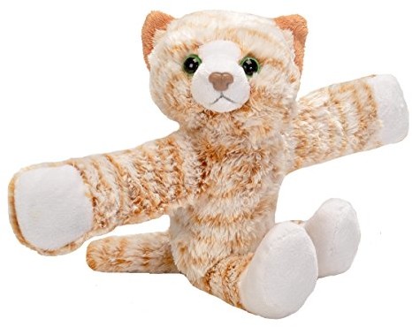 Wild Republic 19566  Huggers  pluszowa maskotka dla kota z Luvable bransoletka, 20 cm