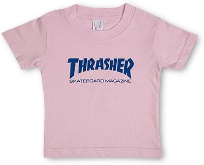 THRASHER t-shirt THRASHER INFANT SKATE MAG Pink