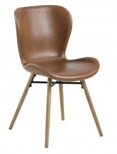 D2.Design Krzesło Batilda Retro brandy /naturalne 187663