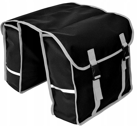 Sakwa Na Bagażnik Rowerowy, Torba Rowerowa 2x15L