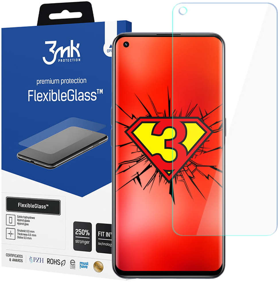 3MK Szkło hybrydowe ochronne Flexible Glass 7H do Realme GT Master 12435X10