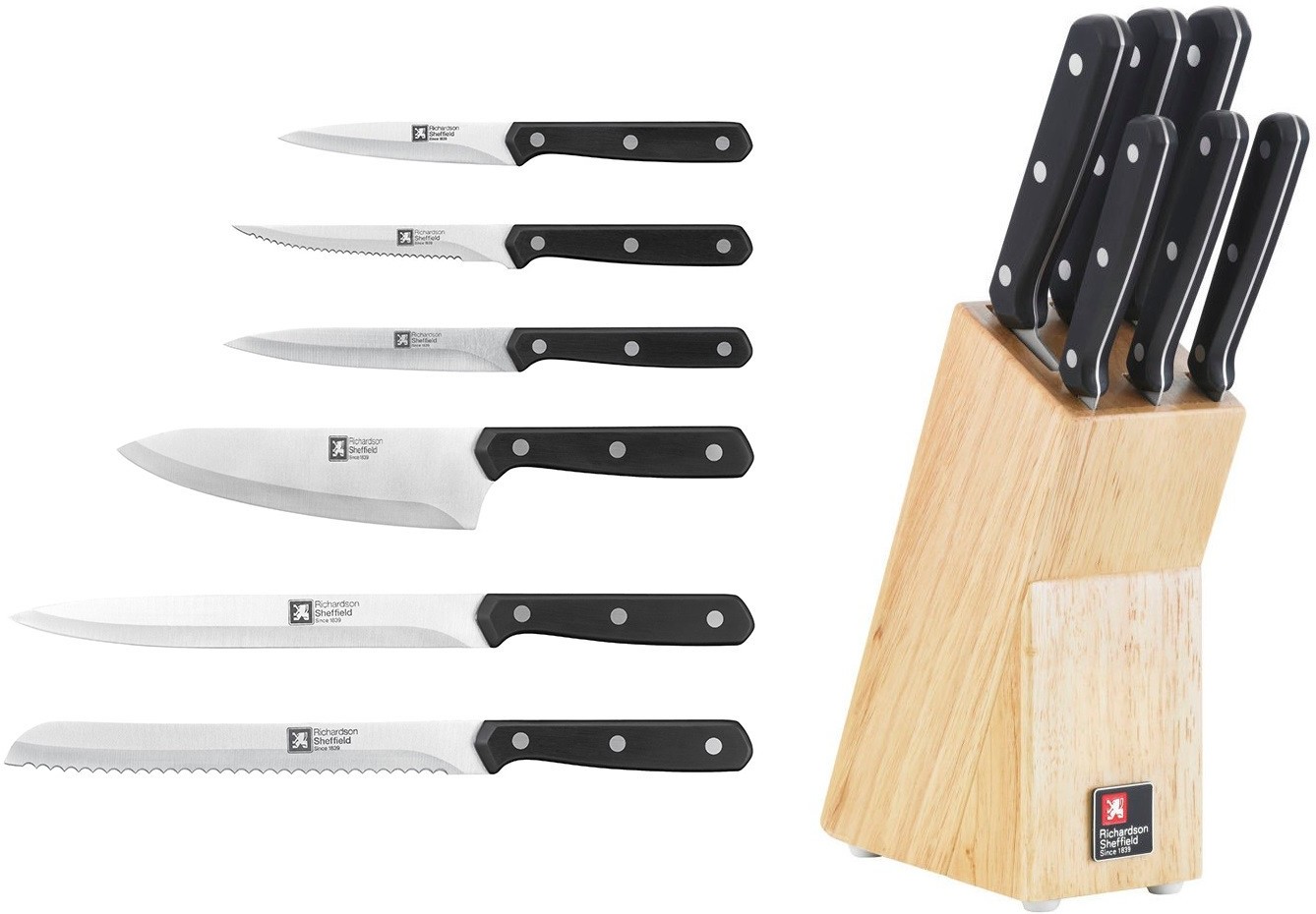 Richardson Sheffield Richardson Cucina R 150 zestaw 6 noży w bloku Enova35378