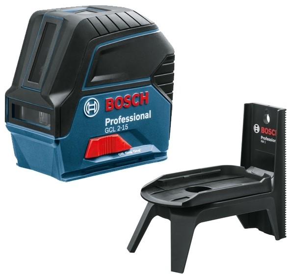 BOSCH GCL 2-15 laser + RM 1 podstawa w kartonie 0601066E00 0601066E00